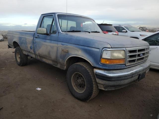 2FTEF14N9PCA07905 - 1993 FORD F150 BLUE photo 4