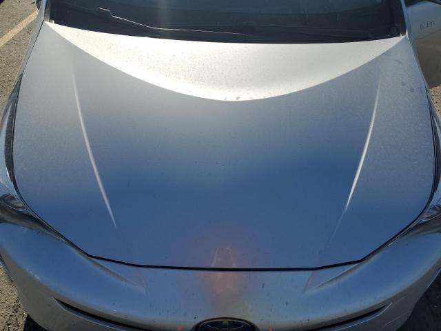 JTDKBRFU7H3033010 - 2017 TOYOTA PRIUS 银色 照片 11