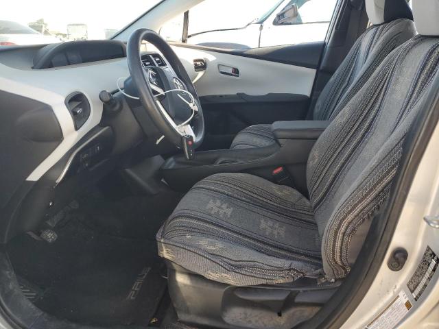 JTDKBRFU7H3033010 - 2017 TOYOTA PRIUS 银色 照片 7