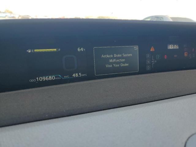 JTDKBRFU7H3033010 - 2017 TOYOTA PRIUS 银色 照片 9