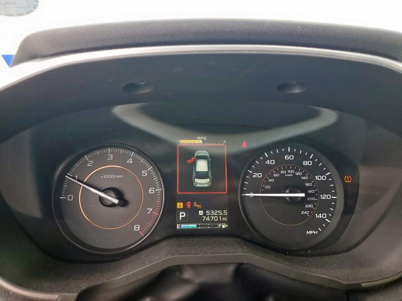 JF2GTADC4JH225557 - 2018 SUBARU CROSSTREK PREMIUM Grau Foto 9