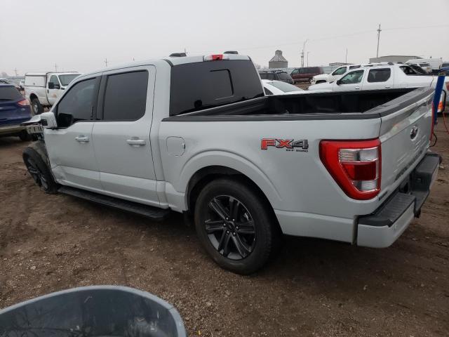 1FTFW1E84PFA09613 - 2023 FORD F150 SUPERCREW GRAY photo 2