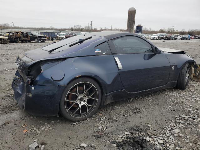 JN1BZ34D87M505299 - 2007 NISSAN 350Z COUPE BLUE photo 3