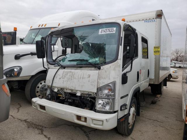 54DC4J1B9JS807836 - 2018 ISUZU NPR HD WHITE photo 1