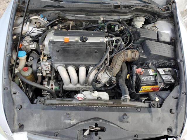 1HGCM56775A049489 - 2005 HONDA ACCORD EX SILVER photo 11