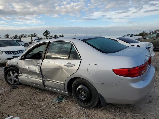 1HGCM56775A049489 - 2005 HONDA ACCORD EX SILVER photo 2