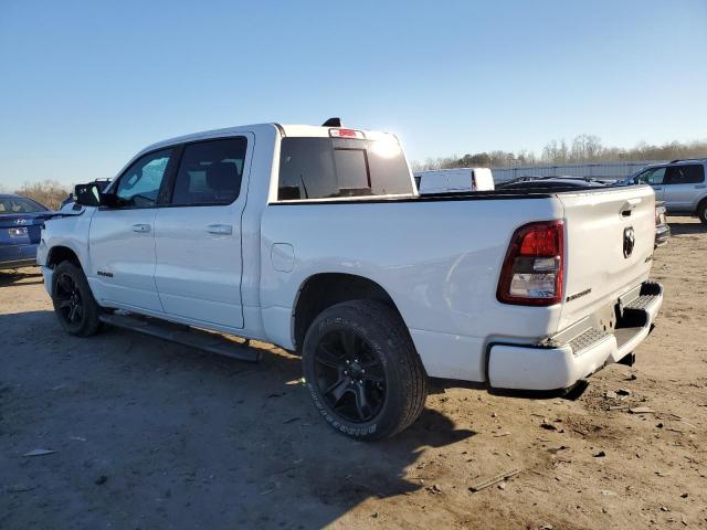 1C6SRFFT0MN606756 - 2021 RAM 1500 BIG HORN/LONE STAR WHITE photo 2