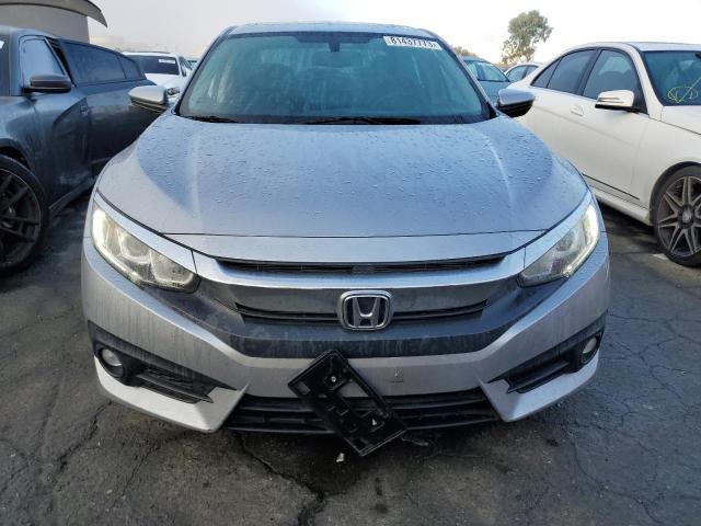 2HGFC1F75GH639235 - 2016 HONDA CIVIC EXL SILVER photo 5