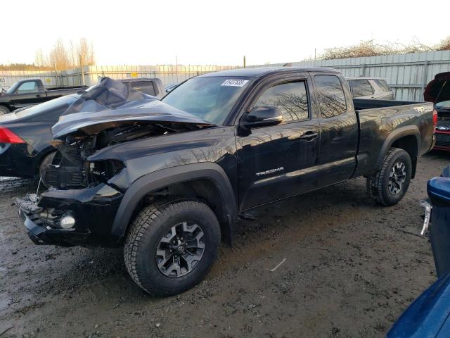 5TFSZ5AN0JX164573 - 2018 TOYOTA TACOMA ACCESS CAB შავი ფოტო 1