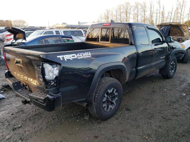 5TFSZ5AN0JX164573 - 2018 TOYOTA TACOMA ACCESS CAB BLACK photo 3