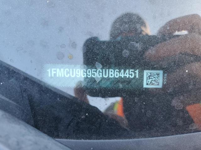 1FMCU9G95GUB64451 - 2016 FORD ESCAPE SE SILVER photo 13