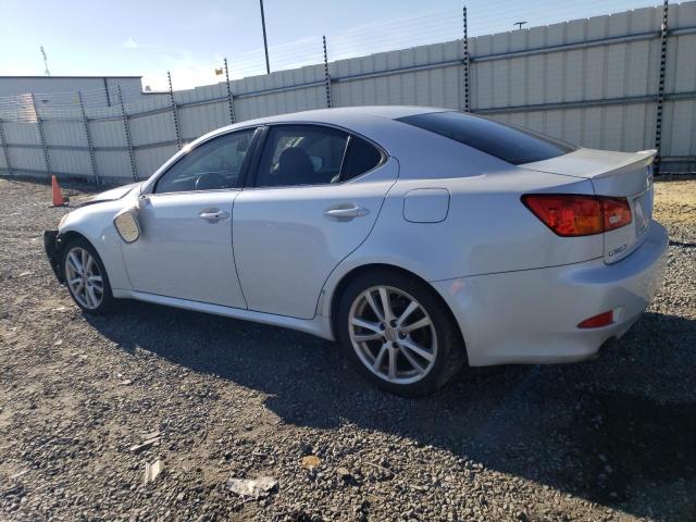 JTHBK262X65006454 - 2006 LEXUS IS 250 WHITE photo 2