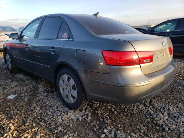 5NPET46C59H569366 - 2009 HYUNDAI SONATA GLS GRAY photo 2