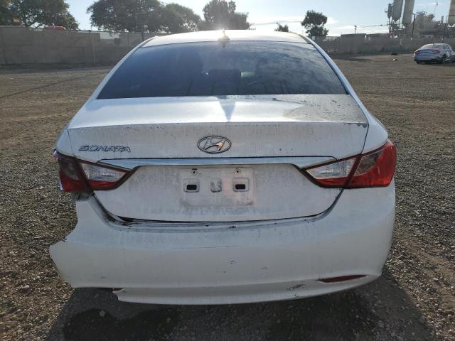 5NPEB4AC3DH670179 - 2013 HYUNDAI SONATA GLS WHITE photo 6