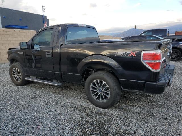 1FTMF1CMXEKE39870 - 2014 FORD F150 BLACK photo 2