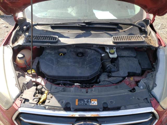 1FMCU0G91HUA36687 - 2017 FORD ESCAPE SE RED photo 11