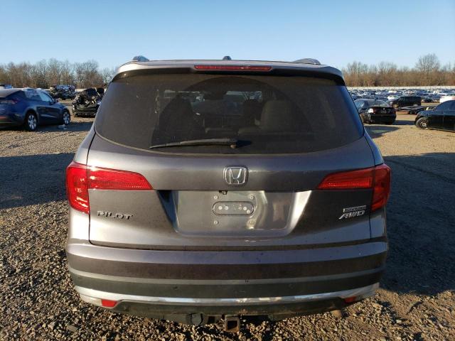 5FNYF6H98GB074849 - 2016 HONDA PILOT TOURING GRAY photo 6