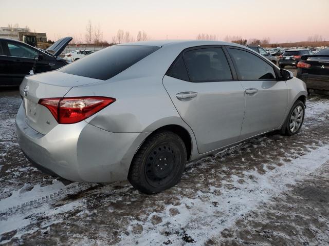 2T1BURHE4HC916358 - 2017 TOYOTA COROLLA L SILVER photo 3