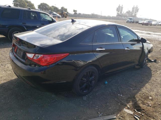 5NPEC4AC7BH035203 - 2011 HYUNDAI SONATA SE BLACK photo 3