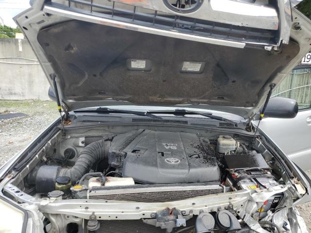 JTEZU14R660082184 - 2006 TOYOTA 4RUNNER SR5 ვერცხლისფერი ფოტო 11