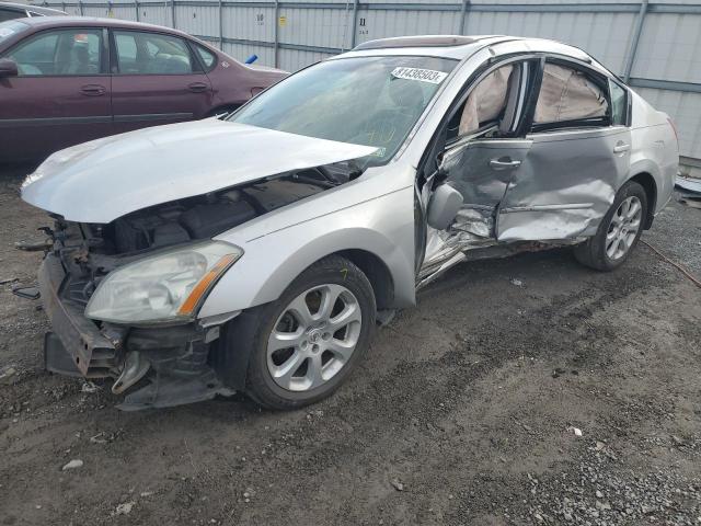 1N4BA41E58C815575 - 2008 NISSAN MAXIMA SE SILVER photo 1