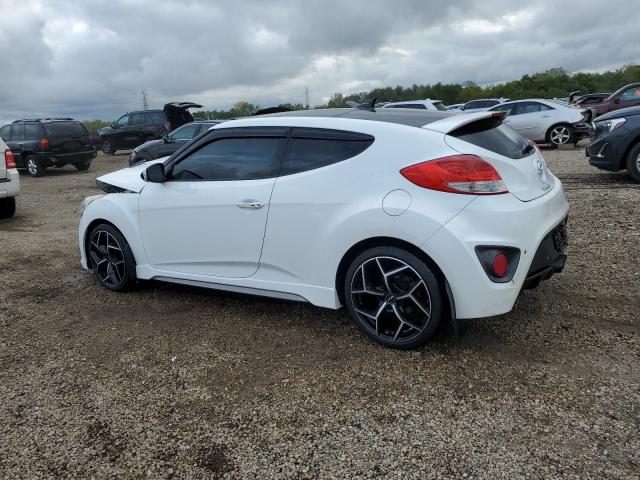KMHTC6AE4DU173046 - 2013 HYUNDAI VELOSTER TURBO Blanco foto 2
