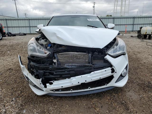 KMHTC6AE4DU173046 - 2013 HYUNDAI VELOSTER TURBO Blanco foto 5