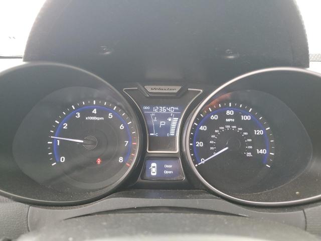 KMHTC6AE4DU173046 - 2013 HYUNDAI VELOSTER TURBO Blanco foto 9