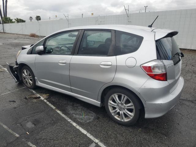 JHMGE8H57BC027548 - 2011 HONDA FIT SPORT SILVER photo 2