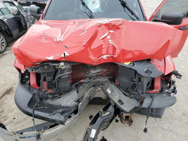 1C6RD7FT9CS115220 - 2012 DODGE RAM 1500 ST RED photo 11