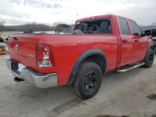 1C6RD7FT9CS115220 - 2012 DODGE RAM 1500 ST RED photo 3