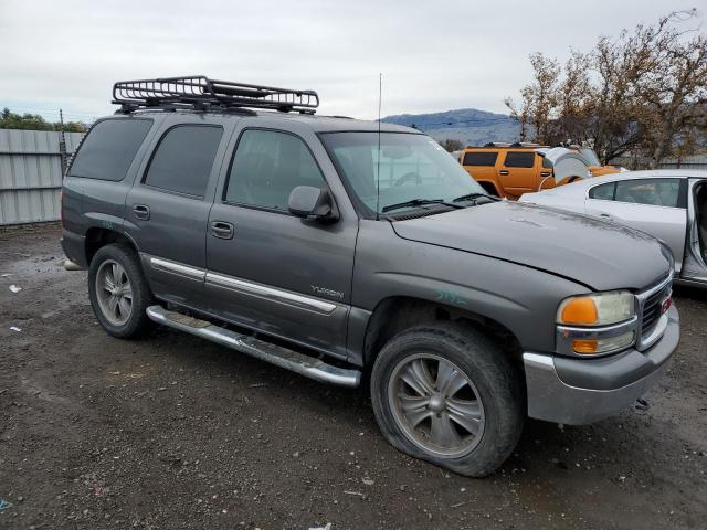 1GKEK13V72J279042 - 2002 GMC YUKON GRAY photo 4