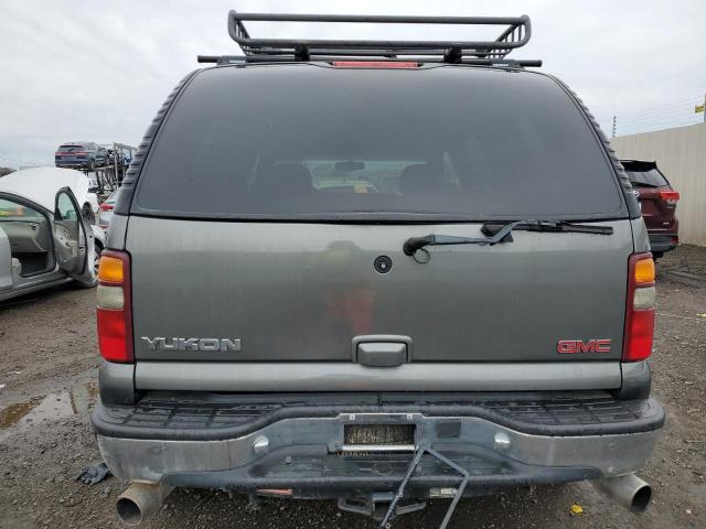 1GKEK13V72J279042 - 2002 GMC YUKON GRAY photo 6