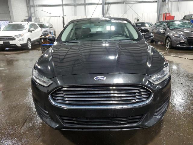 3FA6P0HR8DR285261 - 2013 FORD FUSION SE BLACK photo 5