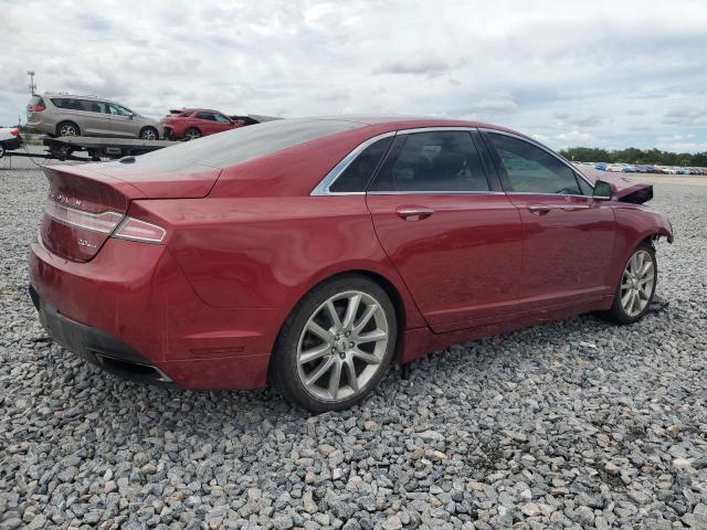 3LN6L2G95GR606238 - 2016 LINCOLN MKZ RED photo 3
