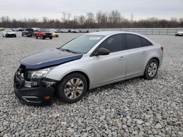 1G1PA5SH8F7244810 - 2015 CHEVROLET CRUZE LS SILVER photo 1