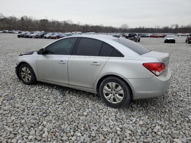 1G1PA5SH8F7244810 - 2015 CHEVROLET CRUZE LS SILVER photo 2