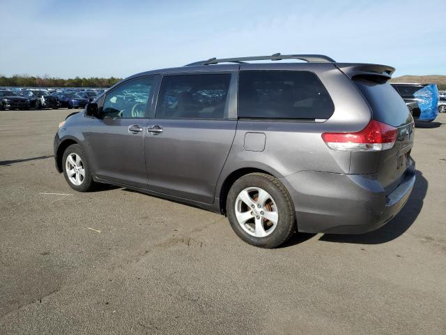 5TDKK3DCXBS065009 - 2011 TOYOTA SIENNA LE GRAY photo 2