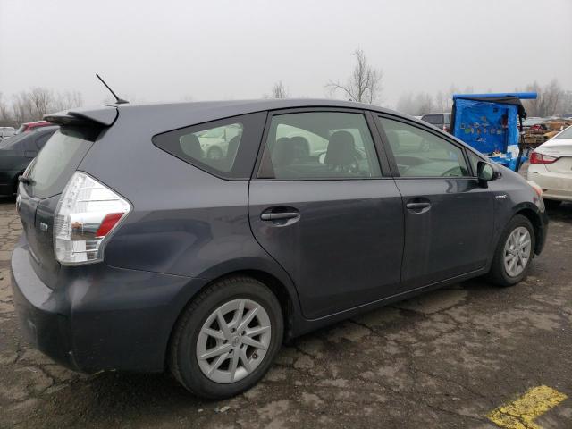 JTDZN3EU7D3288805 - 2013 TOYOTA PRIUS V GRAY photo 3