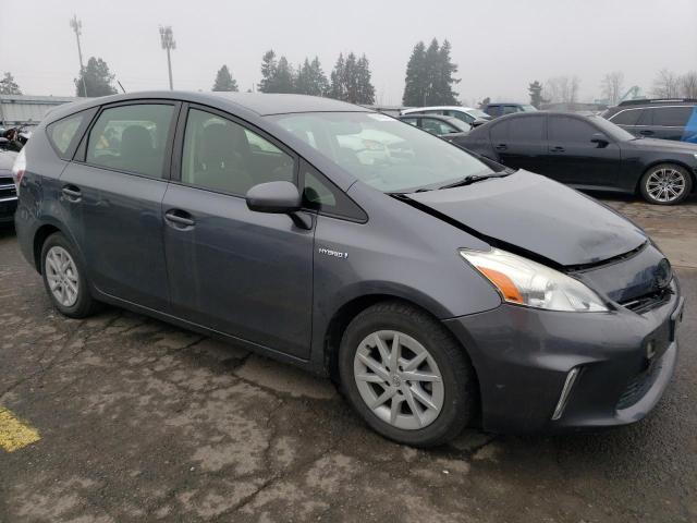 JTDZN3EU7D3288805 - 2013 TOYOTA PRIUS V GRAY photo 4