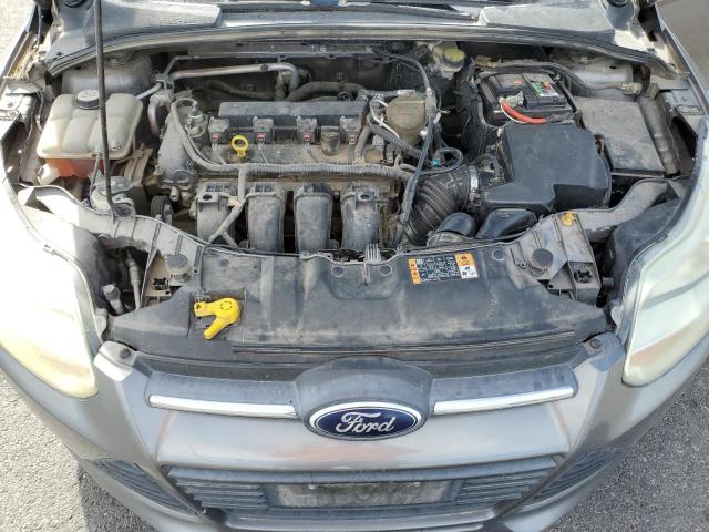 1FADP3E2XEL419672 - 2014 FORD FOCUS S GRAY photo 11