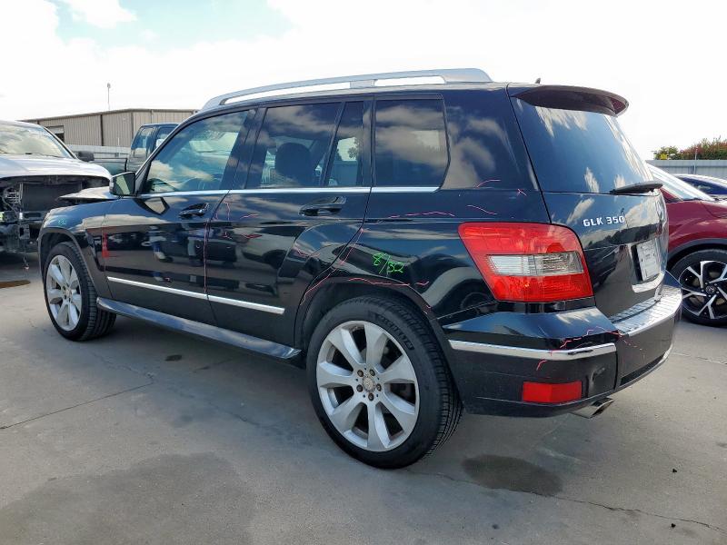 WDCGG5GB4AF416477 - 2010 MERCEDES-BENZ GLK 350 BLACK photo 2