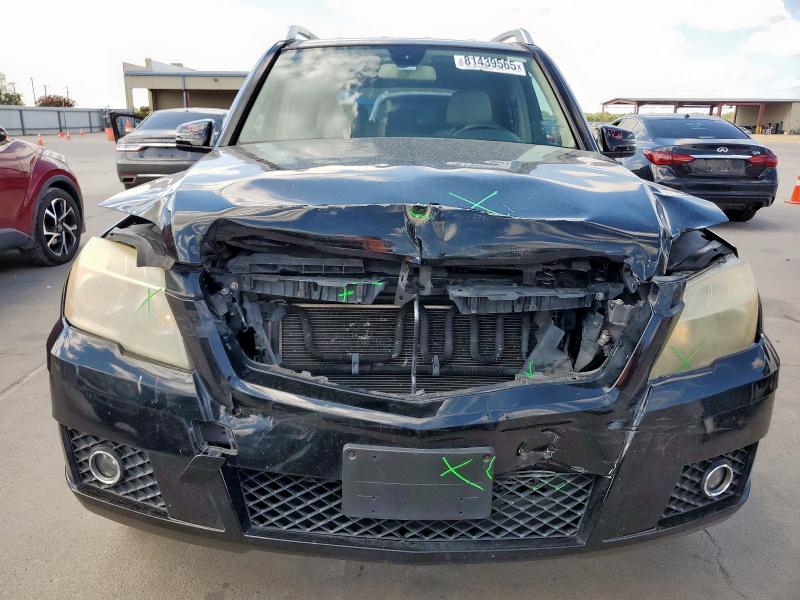 WDCGG5GB4AF416477 - 2010 MERCEDES-BENZ GLK 350 BLACK photo 5