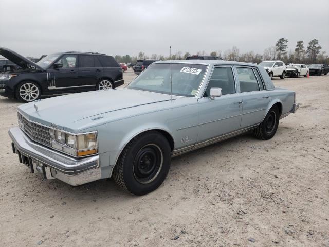 6S69R6Q464209 - 1976 CADILLAC SEVILLE BLUE photo 1