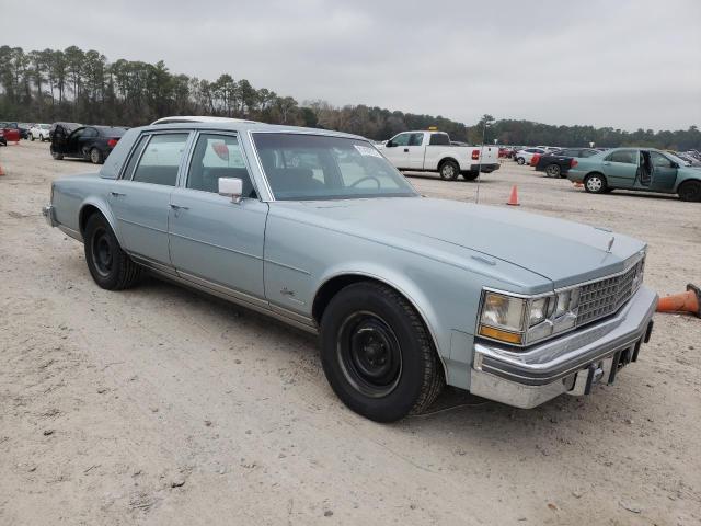 6S69R6Q464209 - 1976 CADILLAC SEVILLE BLUE photo 4