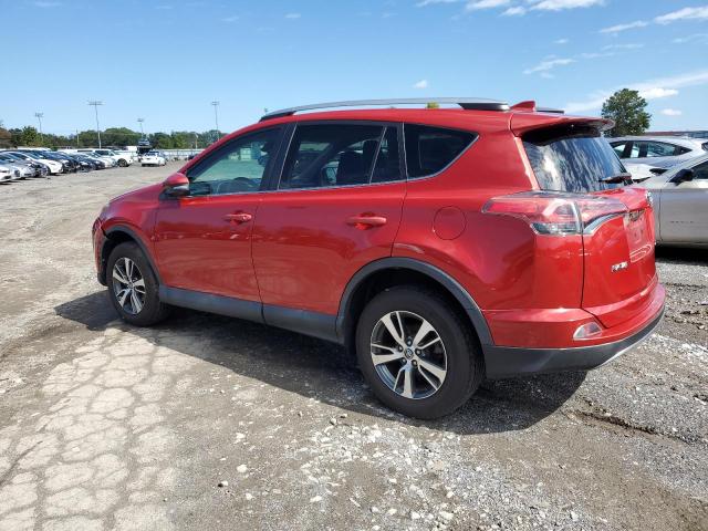 2T3WFREV8HW399474 - 2017 TOYOTA RAV4 XLE 红色 照片 2