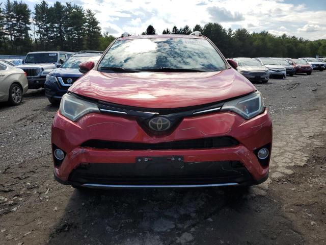 2T3WFREV8HW399474 - 2017 TOYOTA RAV4 XLE 红色 照片 5