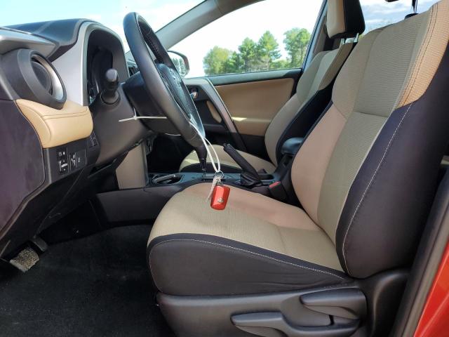 2T3WFREV8HW399474 - 2017 TOYOTA RAV4 XLE 红色 照片 7