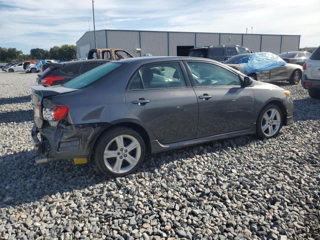 2T1BU4EE7DC109978 - 2013 TOYOTA COROLLA BASE GRAY photo 3
