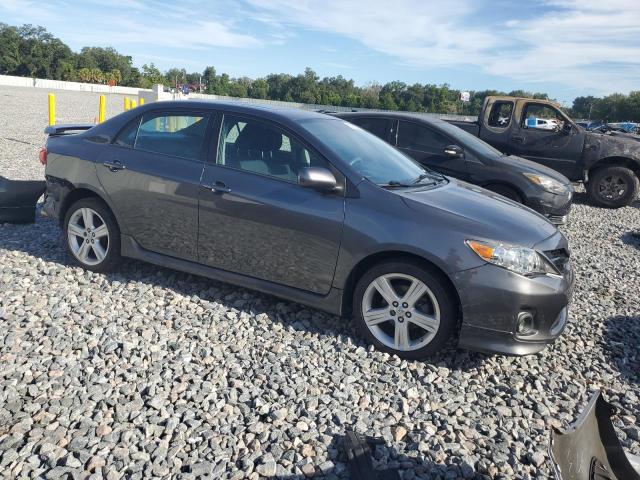 2T1BU4EE7DC109978 - 2013 TOYOTA COROLLA BASE GRAY photo 4